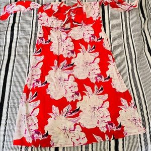 Flynn Skye off the shoulder mini dress